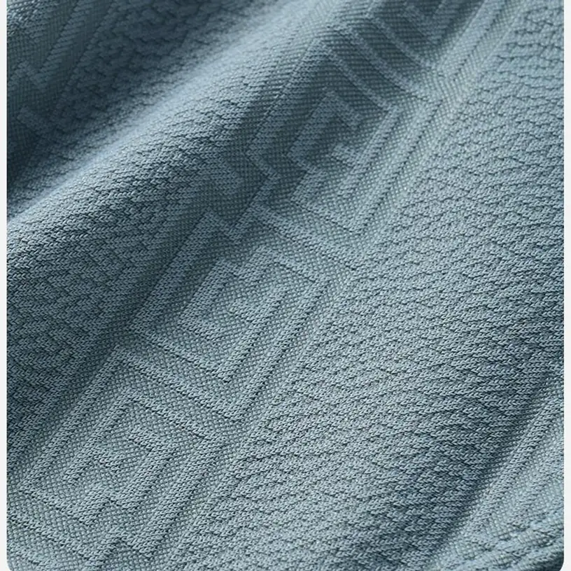 100S ice silk yarn, seamless jacquard knit